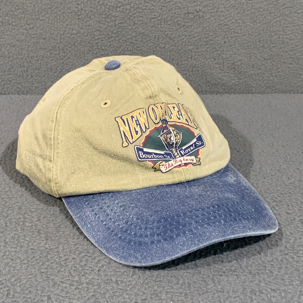 Cobra New Orleans Baseball Cap Men OSFA Bourbon St The Big Easy Distressed Hat